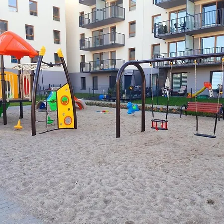 Lägenhet Kapitalny Przy Porcie W Kolobrzegu Z Rowerownia I Placem Zabaw Kołobrzeg