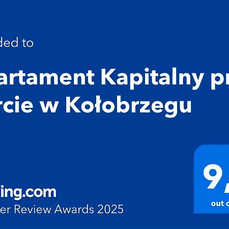 Kapitalny Przy Porcie W Kolobrzegu Z Rowerownia I Placem Zabaw