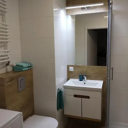 公寓 Kapitalny Przy Porcie W Kolobrzegu Z Rowerownia I Placem Zabaw 科沃布热格